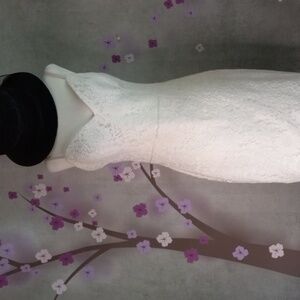 Guess white dress lace bareback  size 8  New